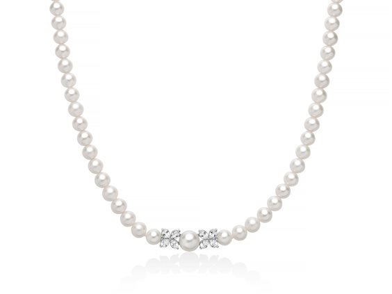 Collar Miluna Mujer in Plata Perla PCL6896 - PCL6896